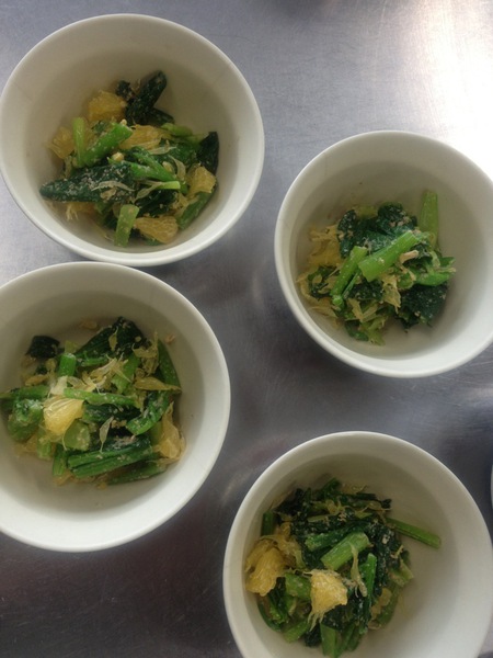 Komatsuna no Ohitashi