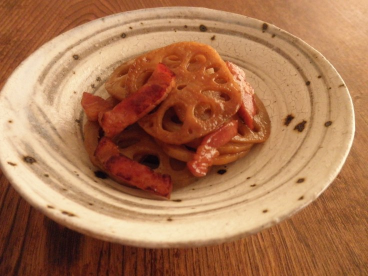 Lotus root Balsamic Kinpira