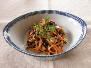 Carrot and Walnut Shiokoji Salad
