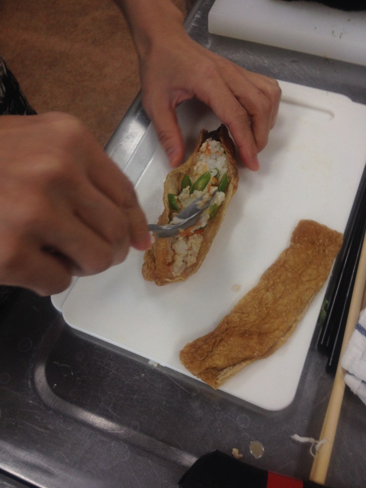 Chicken Soboro Inari