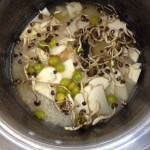 satoimo shimeji ginko nuts rice