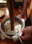 rice into a paste