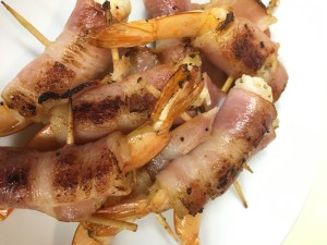 Bacon-wrapped Shrimp