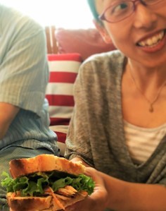 Sesame Miso Paste and Gobō and Tuna Salad Sandwiches